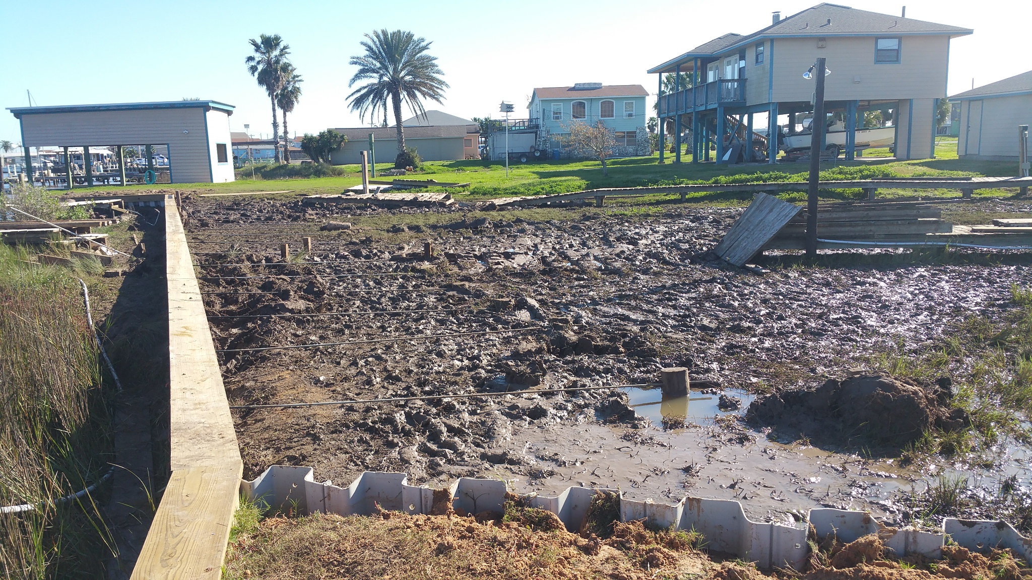 Bulkhead Carancahua Creek 1